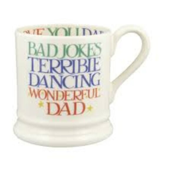 EMMA BRIDGEWATER Wonderful Dad Mug - NEW - Picture 1 of 6